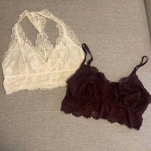 2 Large Bralettes